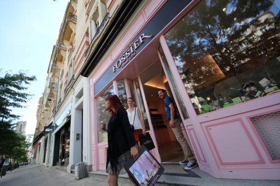 La Boutique de Biscuits Rose de Reims Fossier