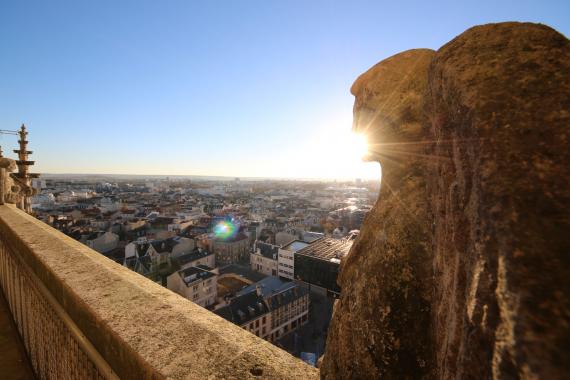 Vue depuis les tours de la Cathédrale